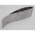 Aluminum Extrusin Industrial Fan Blade / Anodize Surface Fan Blade Profile for sale
