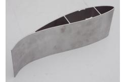 China Aluminum Extrusin Industrial Fan Blade / Anodize Surface Fan Blade Profile supplier