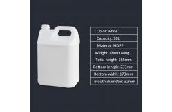 China 10L HDPE Square Barrel Chemical Liquid Sample Glue Paint Biodegradable Plastic Container supplier