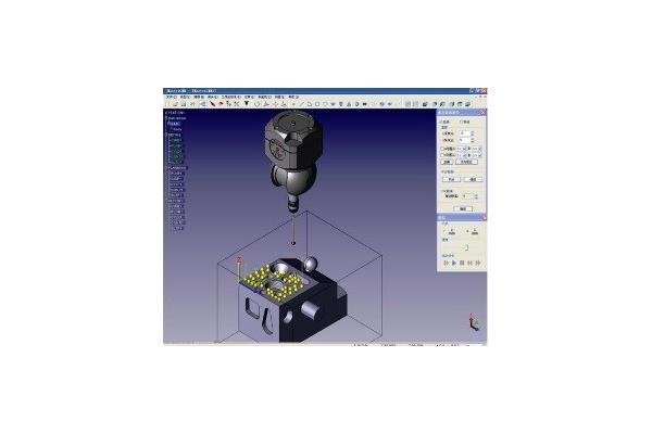 Coordinate Measuring Machine 3D Measurement Software Easy Operation CAD Model