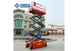China Self Propelled Aerial Work Platform 12m Mobile Scissor Hydraulic supplier