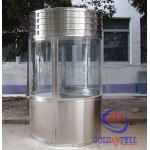 Stainless Steel 1 Man Prefabricated Security Guard Houses for sale