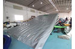 China EN71 Inflatable Sports Games Jump Stunt Landing Airbag With Ramp supplier