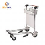 Stainless Steel Airport Baggage Luggage Cart With Four Wheels For Airport for sale