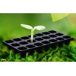 Black Vegetable Plant Seed Plastic Propagation Starter Seedling Trays 21 Cells for sale