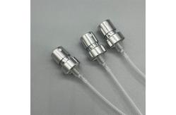 China Elegant Silver Perfume Pump With Cap Stylish Dispenser For Fragrances supplier