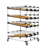 Plastic Coated Lean Pipe Joint Rack Customization For Industrial for sale