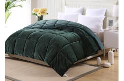 China Solid Flannel Fleece Warm Natural Fibre Duvet supplier