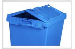 China Sorting System 172L Plastic Attached Lid Containers Warehouse Storage supplier