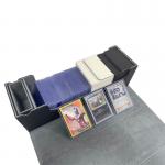 Super Large 400+ MTG Trading Deck Card Box With Dice Tray PU Leather for sale