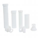 Industrial Supplements PP Effervescent Tablets Tubes with Custom Logo and Cap