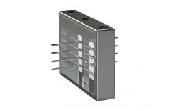 China IP55 Bidirectional Half Height Turnstile Gate For Access Control supplier