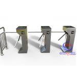Bi Directional Revolving Door Turnstile With NFC Passage Entrance Control System for sale