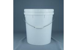 China Seal Lid Rounded Plastic Bucket For Convenient And Safe Storage supplier