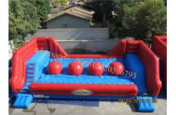 China inflatable wipeout course for sale supplier