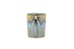 China Ceramic 3D blue brown Mug Ceramic Coffee Milk Mug with 3d reactive glaze supplier