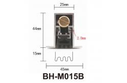 China CE Concealed Aluminium Automatic Door Bottom Seals With EPDM Rubber Raven Rp70 supplier