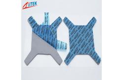 China Thermal Silicone Insulation Pad for GPU CPU Cooling Pad Low Thermal Resistance supplier
