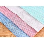 Breathable Spunlace Nonwoven Fabric Custom Pattern For Disposable Wipes for sale