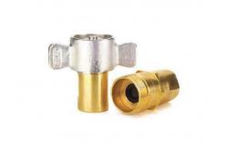 China 207 Bar Thread To Connect Valved Brass Quick Coupler supplier