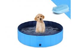 China Inflatable PVC Portable Dog Bath Tub Foldable Waterproof CE Certified supplier