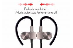 China Stereo 60mAh 8hrs Magnetic Sports Wireless Headset supplier