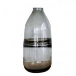 60cm Height Glass Bottle Flower Pot Transparent Flowers Decor for sale