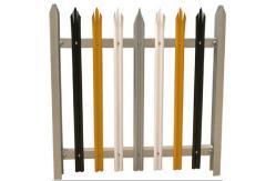 China W Section Pales 2.0m Metal Palisade Fencing For Security supplier