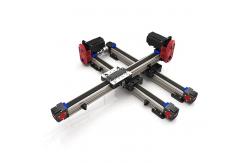 China Customized stroke 50-4000mm xyz 3-axis CNC gantry robot linear module supplier