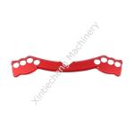 CNC 6063 Aluminum Parts Processing Custom Sports Equipment Parts Red Oxidation for sale