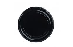 China                  Custom Printed 113mm White Black Metal Lug Caps Metal Cap              supplier