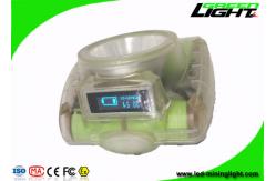 China Detachable LED Miner Headlamp 13000Lux Underground With OLED Screen supplier