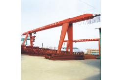 China 6 Ton Single Girder Gantry Crane With Electric Hoist For Precast Slab supplier