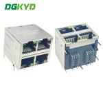 DGKYD22Q042AB2A5D068 RJ45 Gigabit Network Connector With Light Shield 10PIN for sale