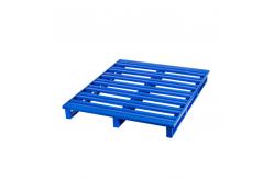 China Reinforced Transport Steel Pallet Double Faced Four Way Entry Stackable supplier