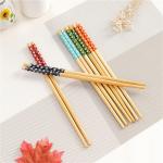 24cm Food Store Reusable Bamboo Chopsticks Long sticks No Knot for sale