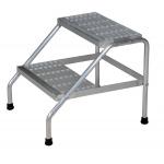 500lbs 2 Step Aluminum Step Stool Lightweight Aluminium 2 Step Ladder