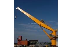 China 25t 20m Marine Cranes Fixed Jib Cargo knuckle boom offshore Lifting supplier