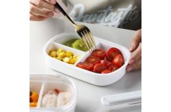 China 350ml Plastic Lunch Containers OEM Lunch Pack Containers For Meal Prep supplier