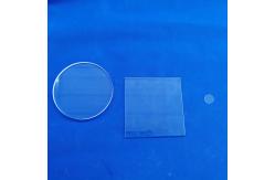 China 2.2g / Cm3 Quartz Fused Silica Plate Transparent Uv High Transmittance supplier