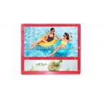 Red Colour Elevator Lcd Advertising Player Display With Led Light Box