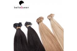 China Unprocessed Natural Straight Flat - Tip Human Hair Extensions With Tangle Free supplier