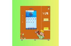 China Heated Hot Food Pizza Hamburger Sandwich Vending Machine Automatic With Touch Screen supplier