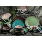 EU Two Tone Color Dinnerware Set 20Pc For Restaurant Banquet for sale