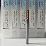 Univeral 4 Flutes Flat End Mills 2mm For Cutting Low-Carbon Alloy Steel Φ2x6x4Dx50mm for sale