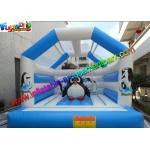 Funny Big Custom Penguin Inflatable Jumping House 5m x 4m x 3.5m for sale