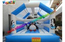 China Funny Big Custom Penguin Inflatable Jumping House 5m x 4m x 3.5m supplier