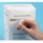 Recyclable Decorative Paper Drinking Straws Colorful Home Party Paper Straws for sale