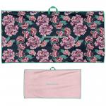 Personalised Custom Sublimation Printed Microfiber Waffle Golf Towel Custom Logo With Grommet And Hook for sale