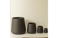 China Enhance Your Garden With Elegant Fiber Clay Planters Round Shape supplier